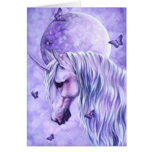 Cartão mágico enluarada