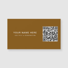 Cartão Magnet de Cargo Personalizado com Código QR