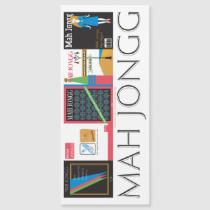 Cartão Magnet Mah Jongg