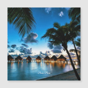 Cartão Magnético Bora Bora Tropical