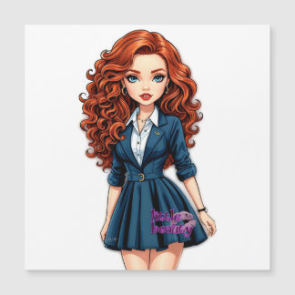 Cartão Magnético de Bela Pequena