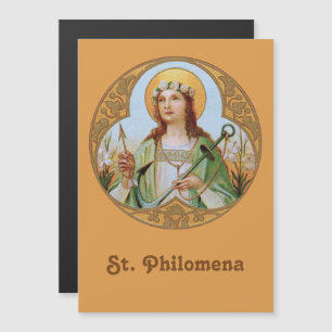 Cartão Magnético de Boas Vindas St Philomena (BK 0