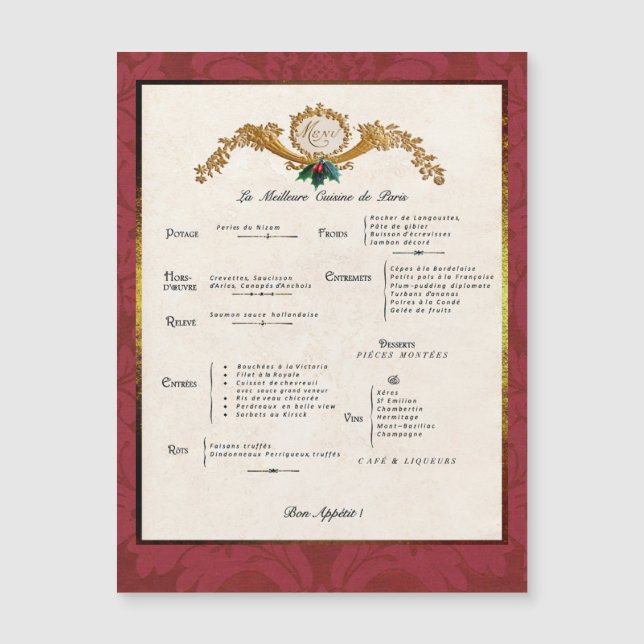 Cartão Magnético de Decoração de Geladeira de Féri (Frente)