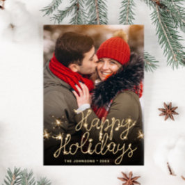 Cartão Magnético de Férias de Natal Moderno