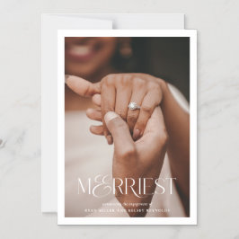 Cartão Magnético de Foto Feriado do Noivado Mais M