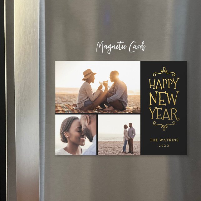 Cartão Magnético de Fotografia Fotográfica Faux Fo (Criador carregado)