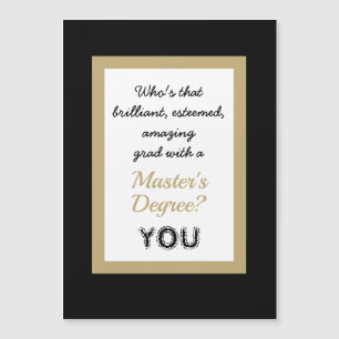 Cartão magnético de mestrado CUTE