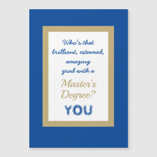 Cartão magnético de mestrado CUTE