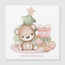 Cartão Magnético de Natal Personalizado