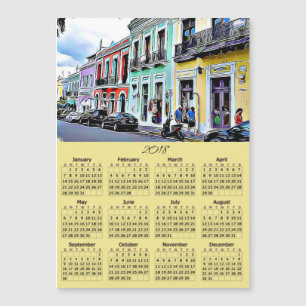 Cartão magnético de Puerto Rico de 2018