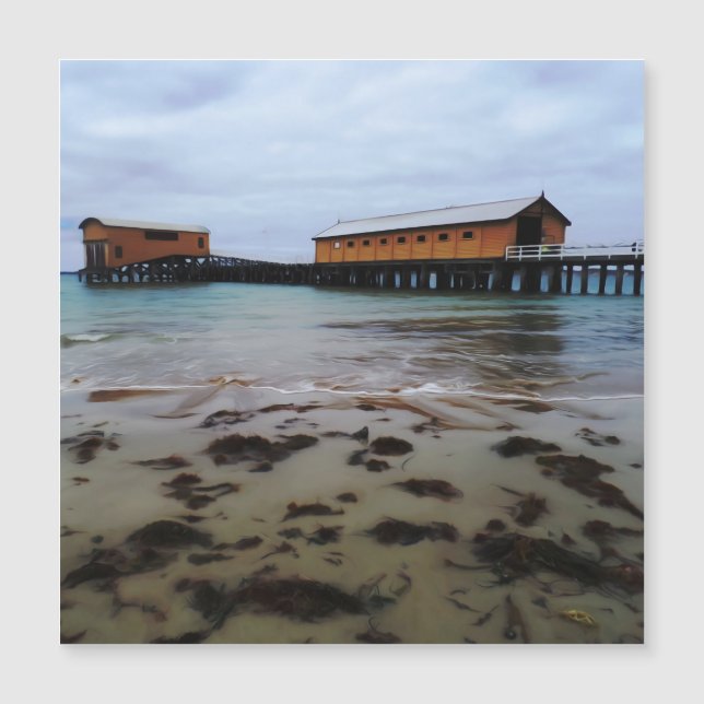 Cartão Magnético de Sonho de Queenscliff (Frente)