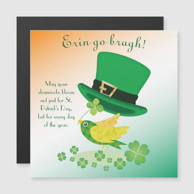 Cartão magnético de voo sorte do Shoemaker (Frente/Verso)