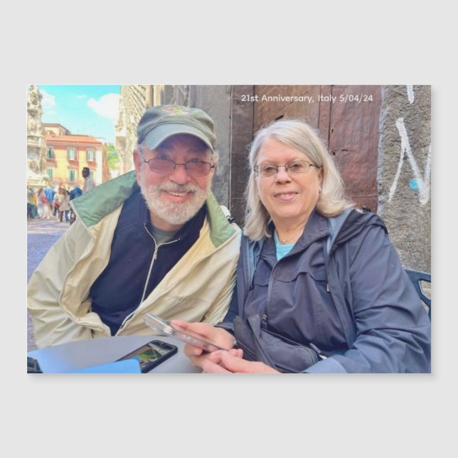 Cartão Magnético do Aniversário de Kalman (Frente)