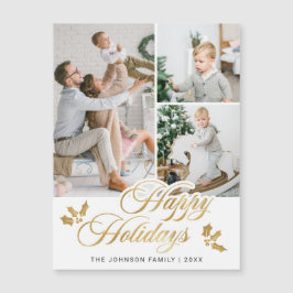 Cartão Magnético do Cartões de natal 3 FOTO Natal