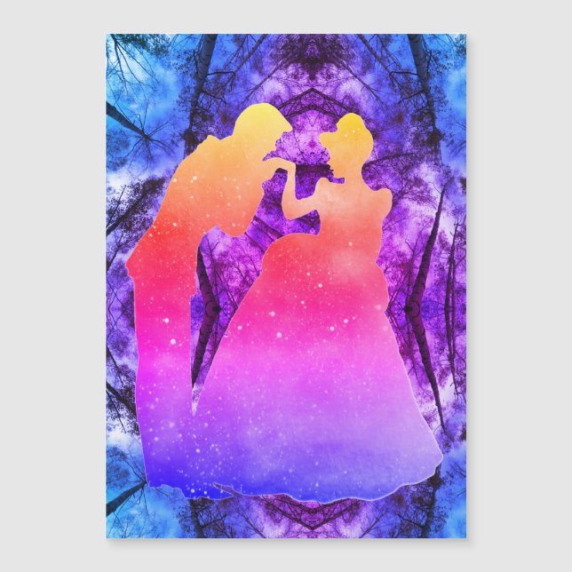 Cartão Magnético Fino Amor (Frente)