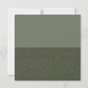 Cartão Magnético Fino Verde Musgo Two-Tone – Perso