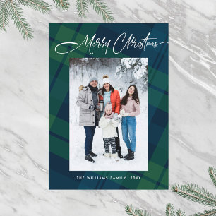 Cartão Magnético FOTO de Natal Mínimo Retroativo