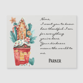 Cartão Magnético Genérico Feriado de Natal