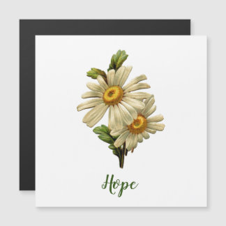 Cartão Magnético Inspiracional Daisy Hope