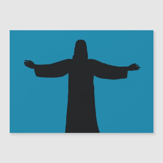Cartão Magnético jesus crist (Frente)