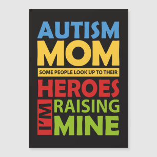 Cartão Magnético Mãe do Autismo Estou Criando Meu