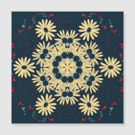 Cartão Magnético Mandala Daisy Dreams