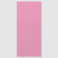 Cartão Magnético Minimalista Rosa | Luxo Suave