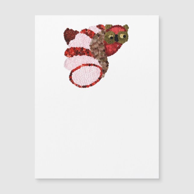 Cartão Magnético Owl (Frente)