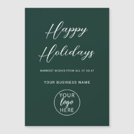 Cartão Magnético para Feriados Felizes Logotipos p