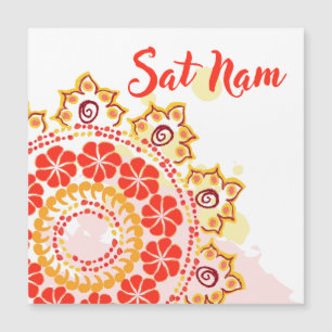 Cartão Magnético Sat Nam Mandala