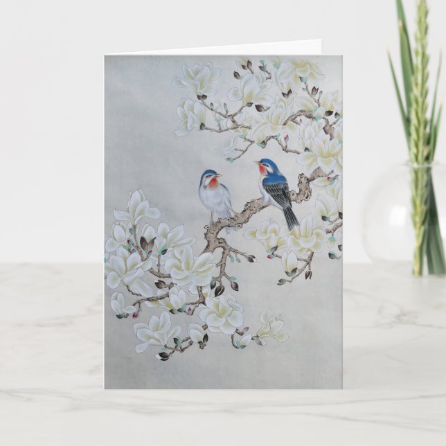 Cartão Magnólia Branca (Frente)