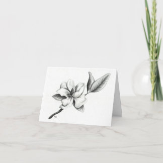 Cartão Magnólia doce