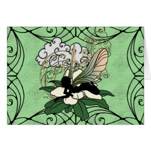Cartão Magnolia Shadow Fairy