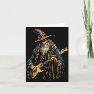 Cartão Mago da Guitarra Elétrica Estrela do Rock Sodasy G