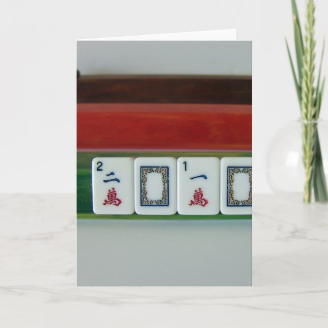 Cartão Mah-Jongg 2010 (Frente)