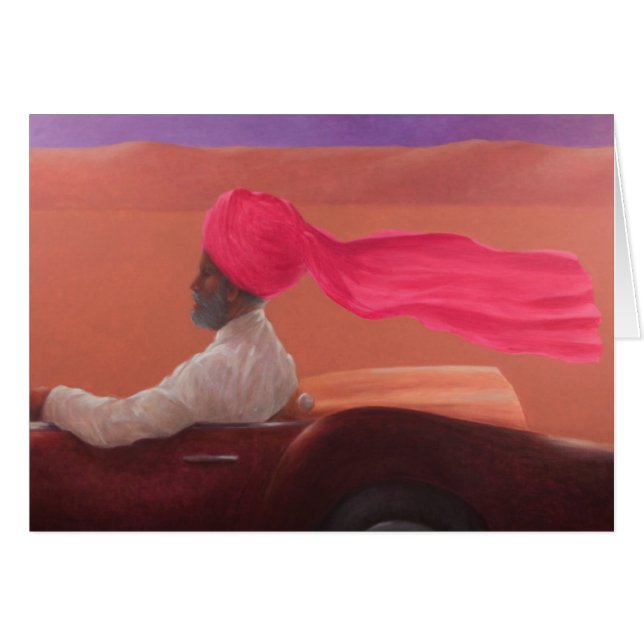 Cartão Maharajah na velocidade 2 (Frente Horizontal)
