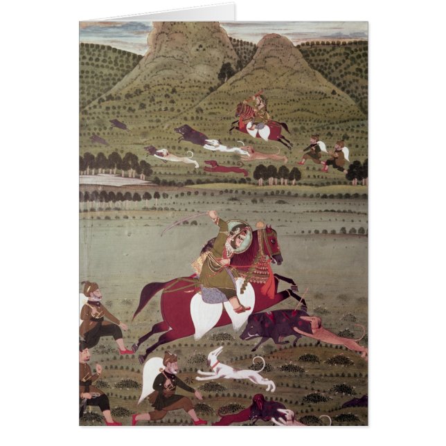 Cartão Maharana Jawan Singh (Frente)