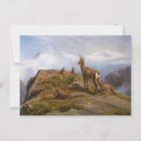 Maiestosa camurça nas montanhas (Rosa Bonheur)