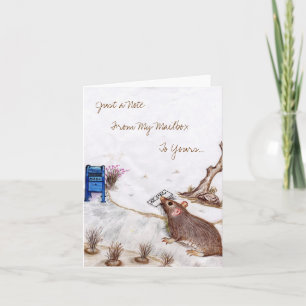 Cartão Mailbox Molly Note Card 1.