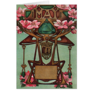 Cartão Maio - Gêmeos