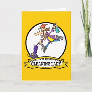 CARTÃO MAIOR CARTONAGEM MULHERES DA MAIOR LIMPEZA DO MUND