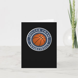 Cartão Maior que o basquete 3