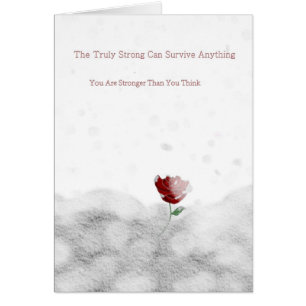 Cartão Mais forte do que você pense