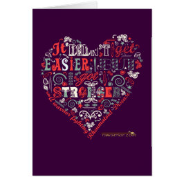 Cartão Mais fortemente do que nunca