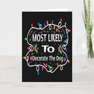 Cartão Mais Propenso a Decorar o Cachorro Correspondente 