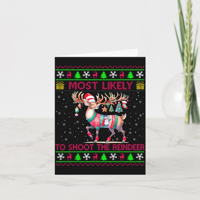 Cartão Mais Provável De Atirar No Renascer Correspondente (Frente)