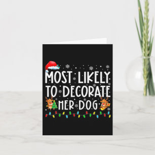 Cartão Mais Provável Para Decorar O Natal De Sua Família 