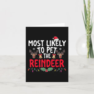 Cartão Mais Provável Para Pôr A Rebelde De Natal Engraçad