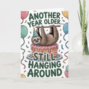 Cartão Mais Um Ano De Idade... Ainda Passa Por Aí