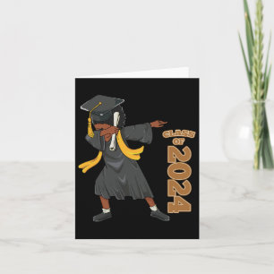 Cartão Mais velho 2024 Graduação - Batida Negra Africana